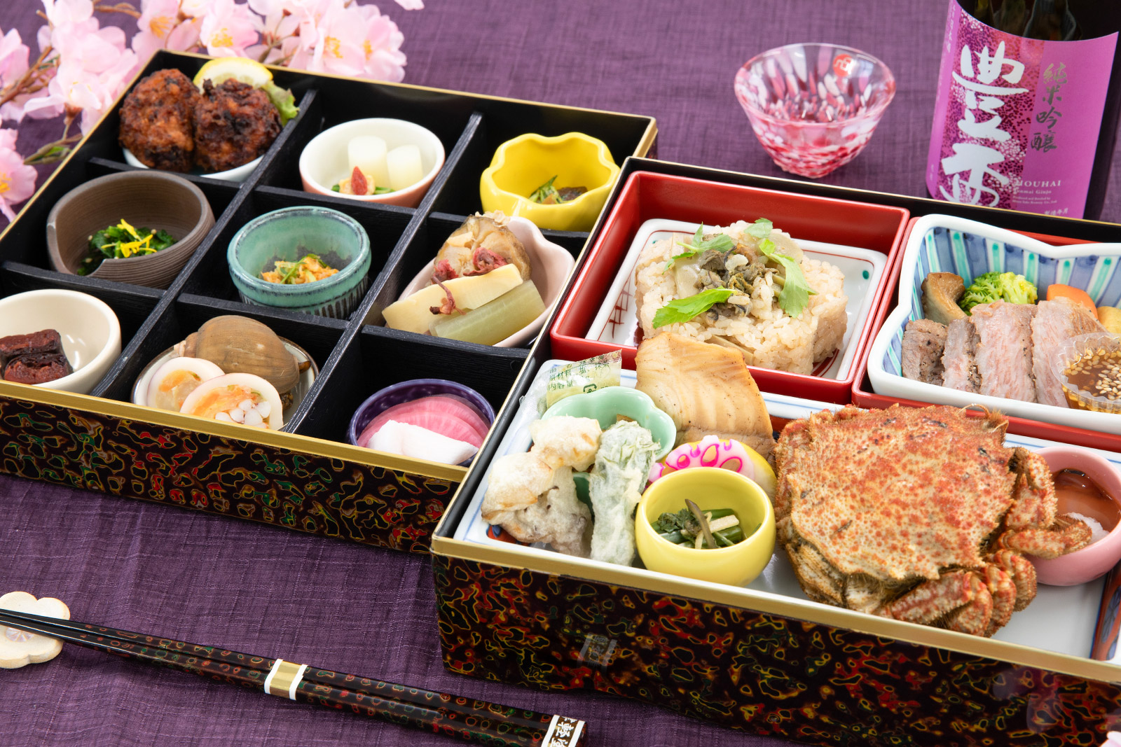 The obento (boxed lunch)
